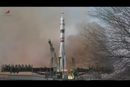 فضانوردان آمریکایی و روسی در روز شکرگزاری راهی فضا شدند