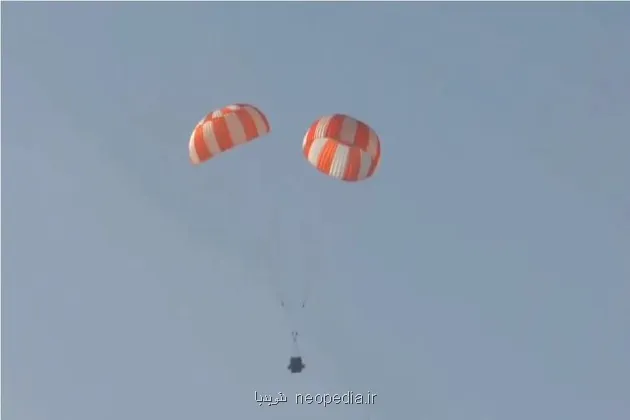 هند چتر نجات نخستین کپسول حامل فضانوردان خویش را آزمایش کرد