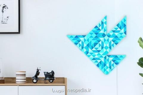 موزائیك دیواری كه با موبایل تغییر شكل و رنگ می دهند